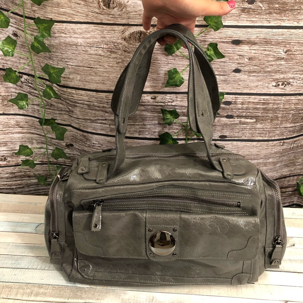 Faux leather purse